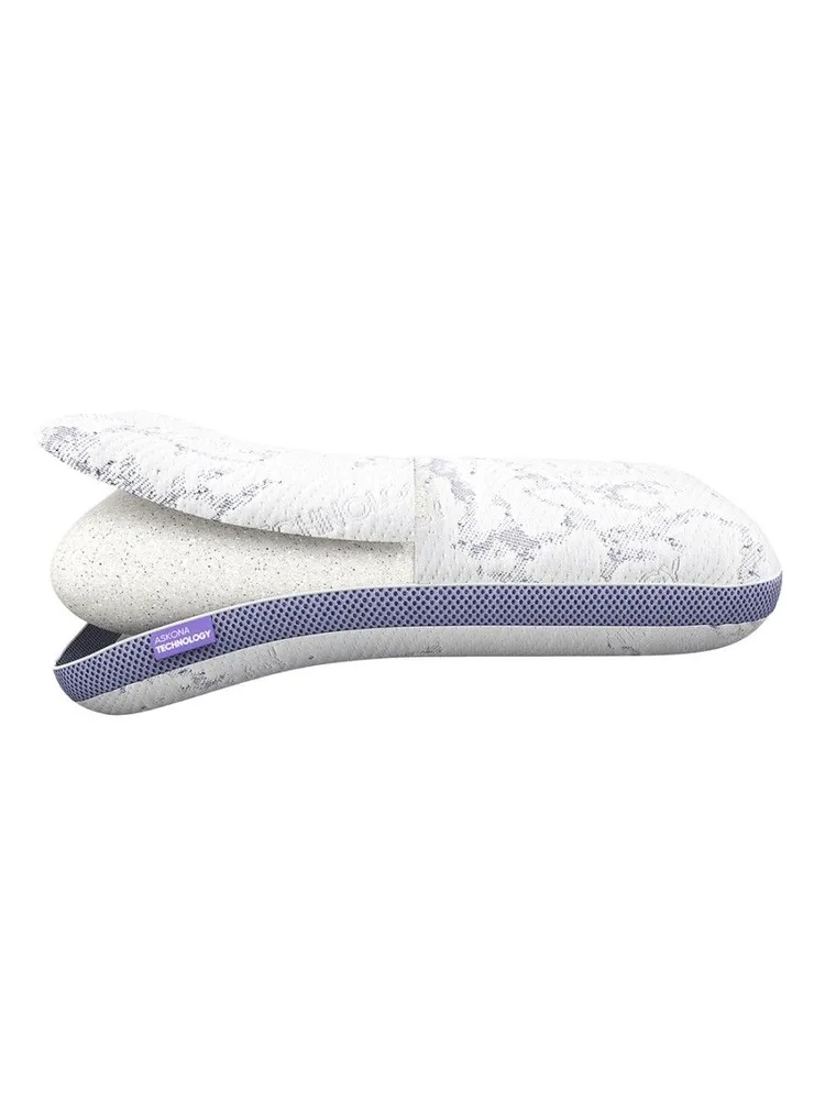 Подушка анатомическая Askona Immuno Technology M 38 x 60 см - фото 7