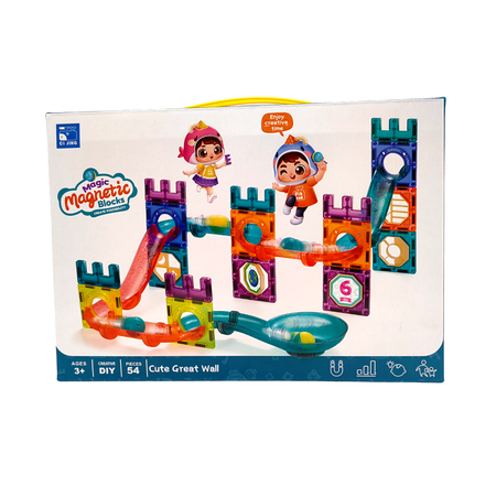 Конструктор SHARKTOYS Горки магнитный