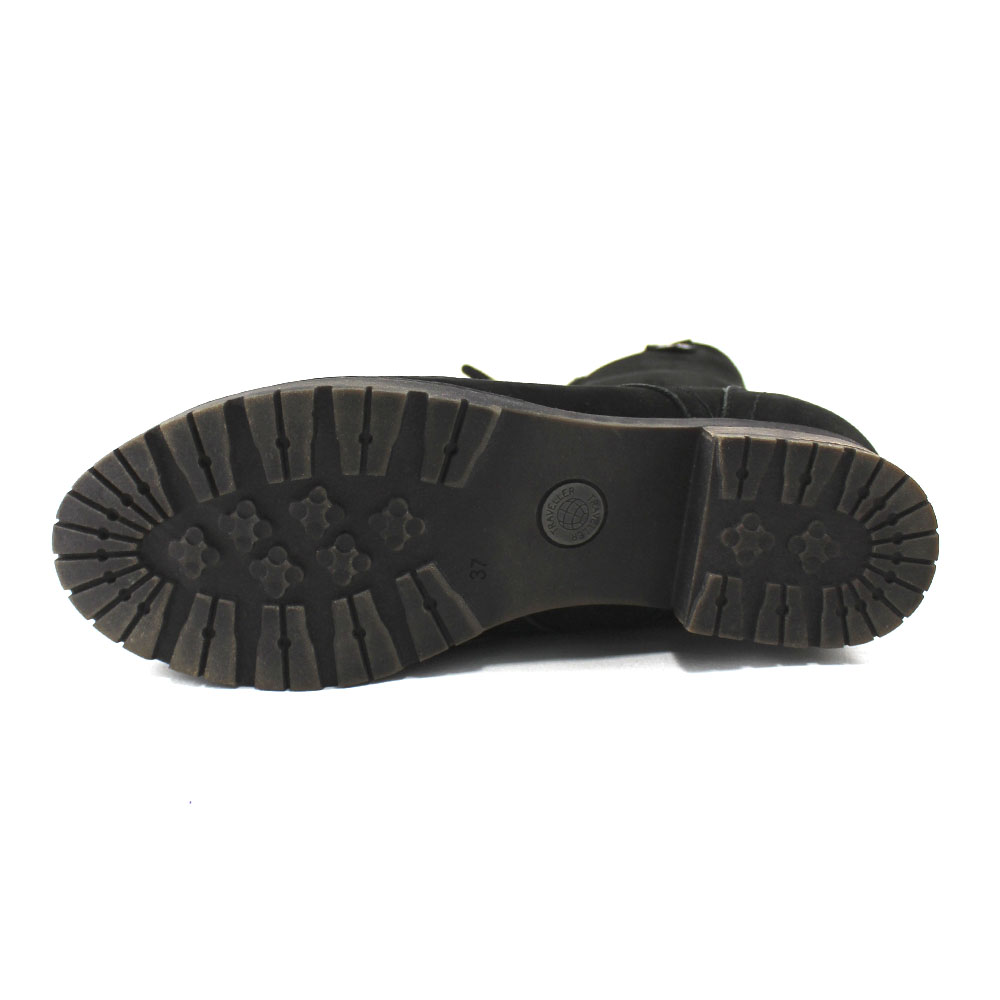 Ботинки Europen 1304-СВ EUROPEN Ботинки для девочки,черный нубук - фото 5