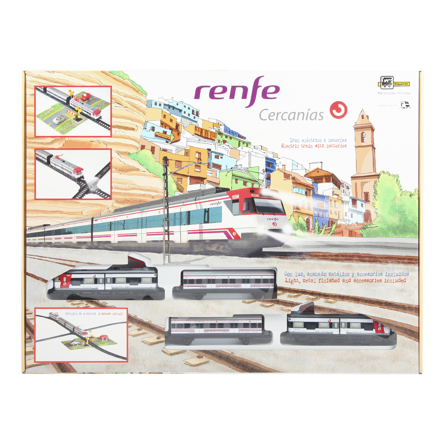 Набор железнодорожный PEQUETREN 682 - фото 1