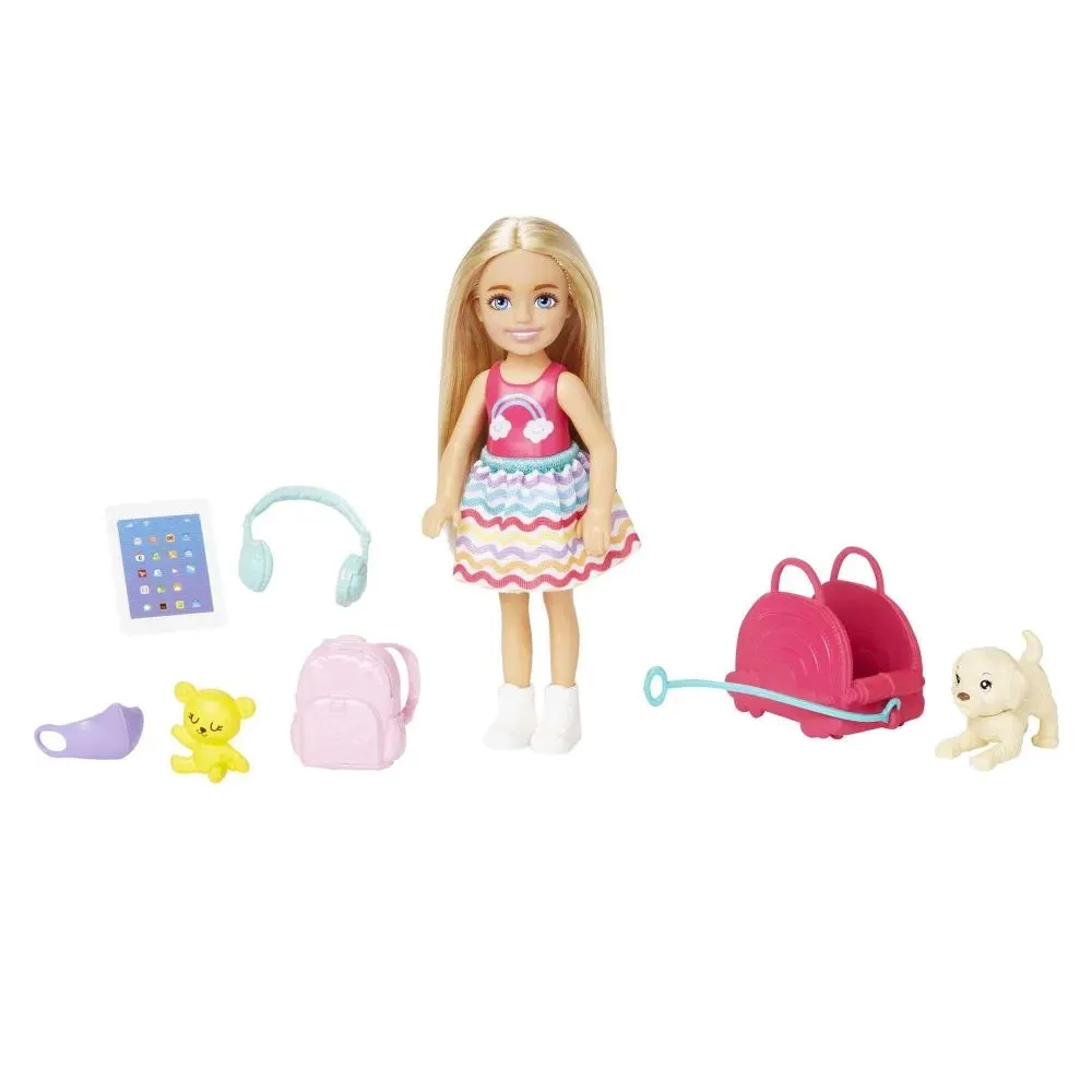 Кукла мини Barbie Челси Челси Путешествия высота 12 см HJY17 - фото 2