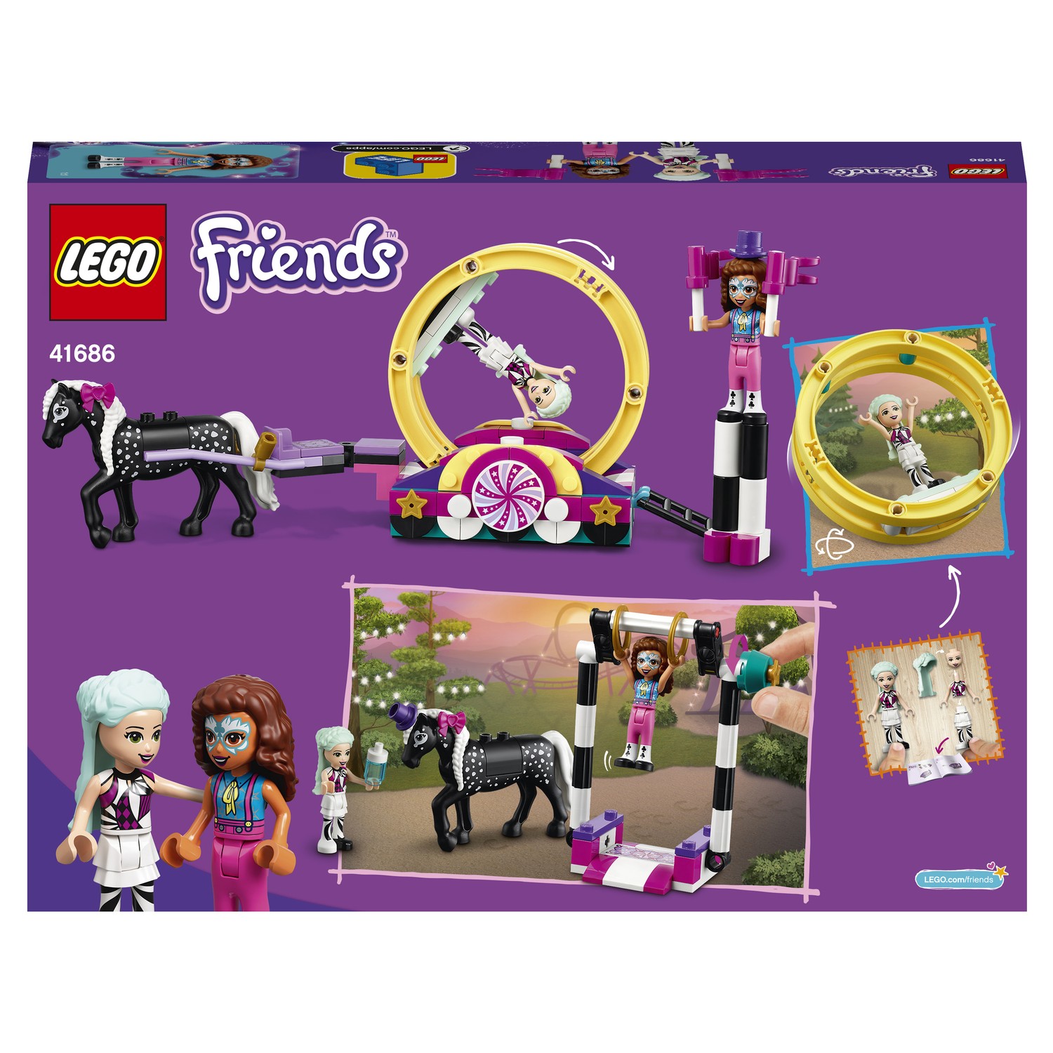 Конструктор LEGO Friends Волшебная акробатика - фото 3