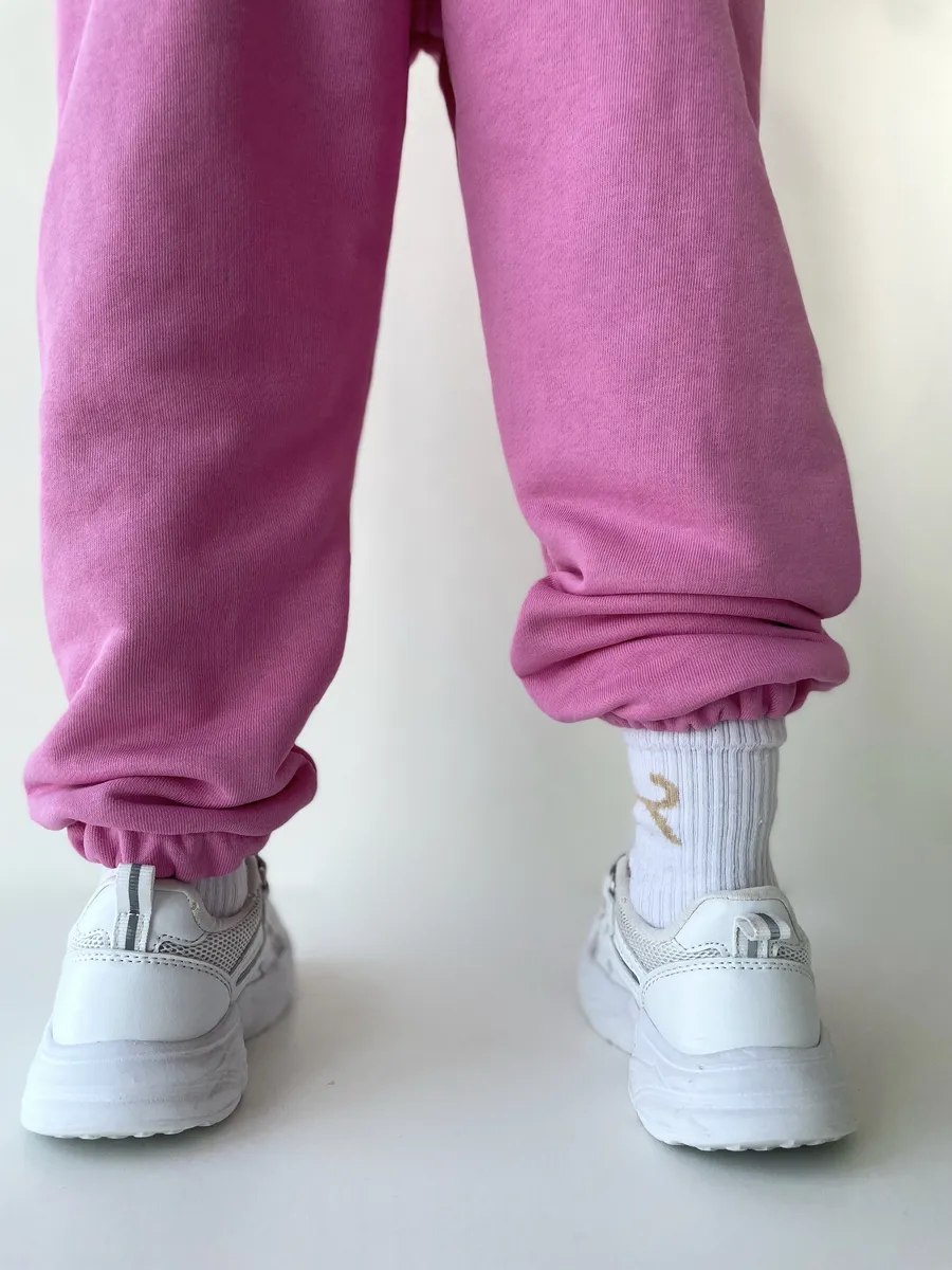 Брюки ROOMY ESSENCE COMFYjog/pink - фото 8