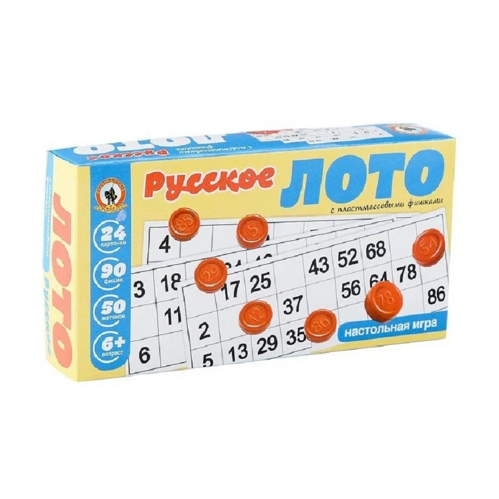 Настольная игра Русский стиль Лото - фото 2