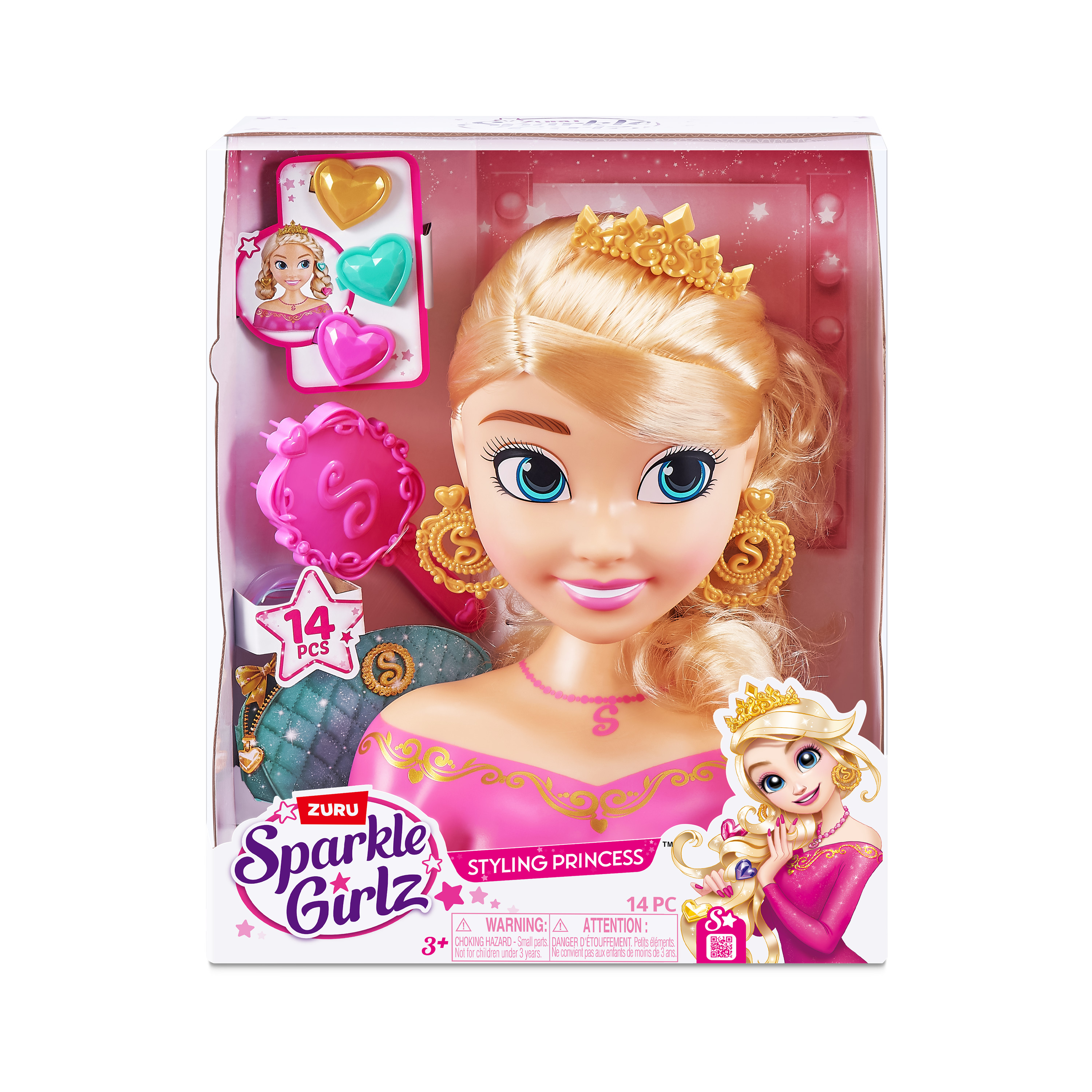 Игрушка Zuru Sparkle Girlz торс для причесок - фото 8