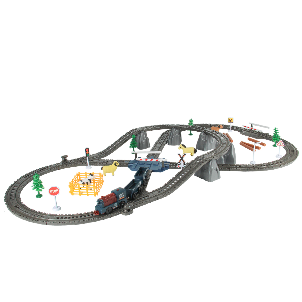 Набор железнодорожный Veld Co 115 см 135615 - фото 11