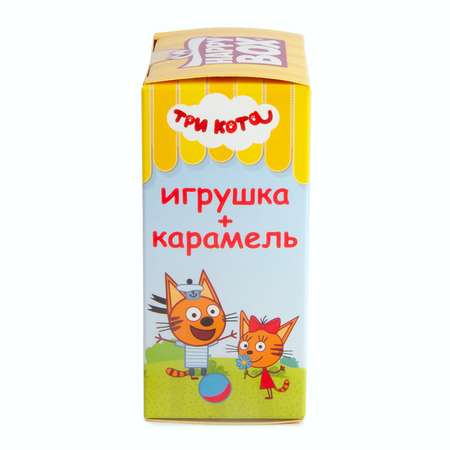 Леденцы Три кота Happy Box +игрушка в непрозрачной упаковке (Сюрприз) 18г с 3лет