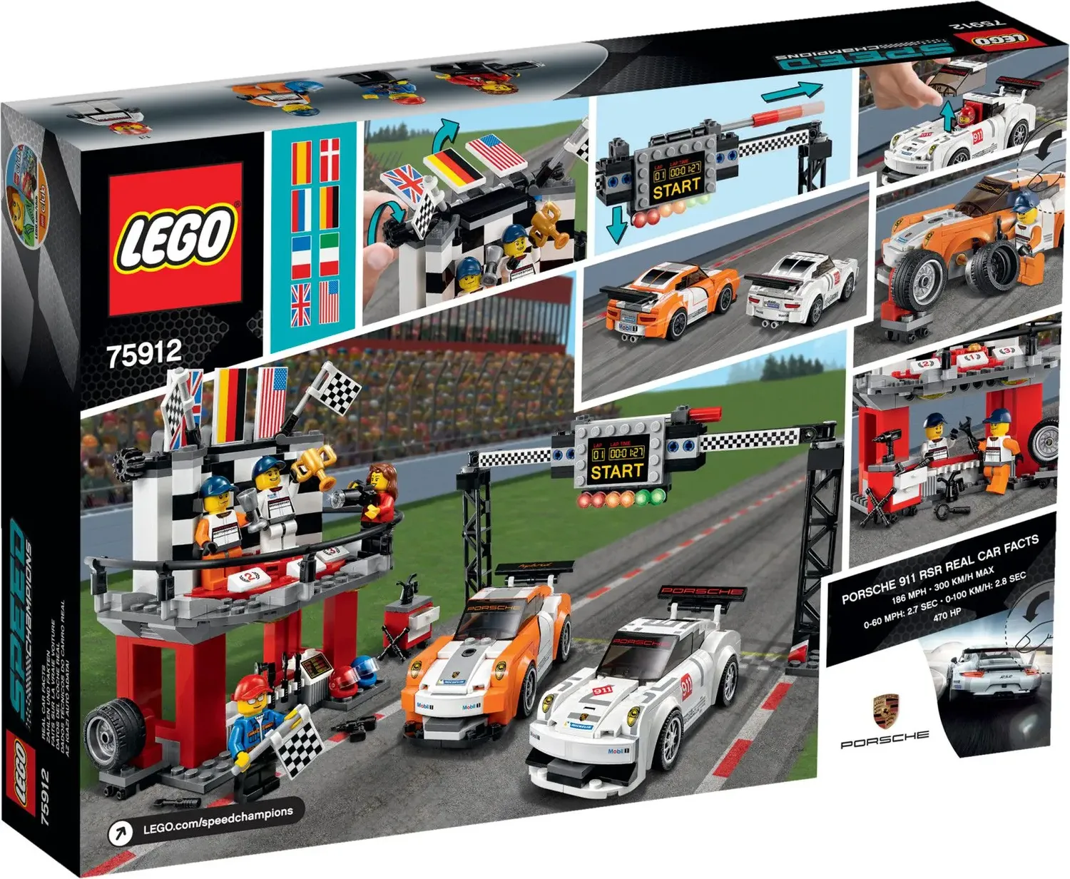 Конструктор LEGO Speed Champions 75912 533 дет. - фото 2