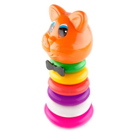 Игрушка Пластмастер пирамидка Котёнок