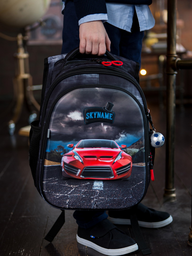 Рюкзак SkyName анатомическая спинка + брелок - фото 4