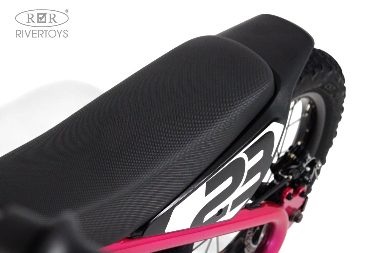 Электромотоцикл RIVERTOYS A001AA-MOTO-PINK - фото 6
