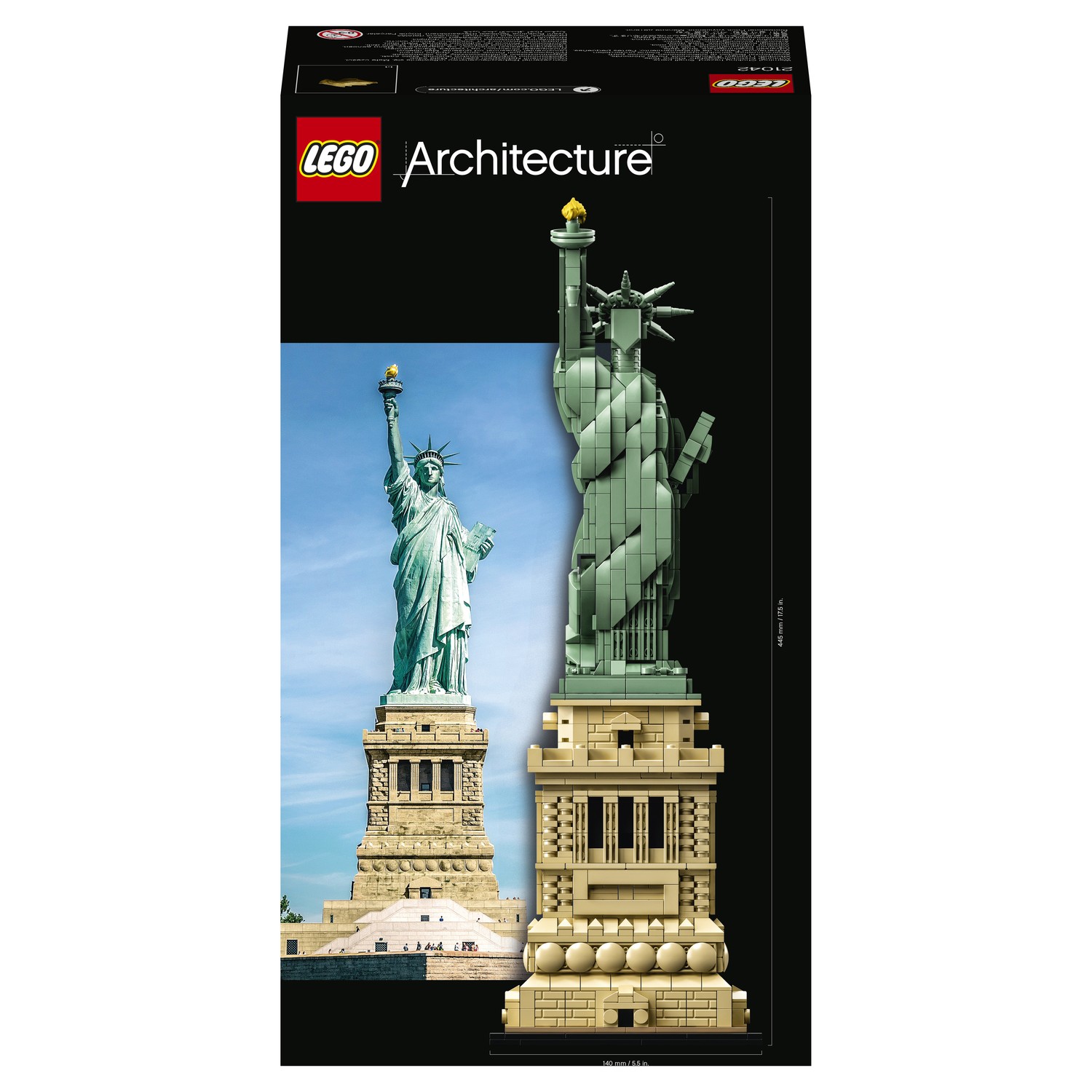 Конструктор LEGO Architecture Статуя Свободы блочный - фото 3