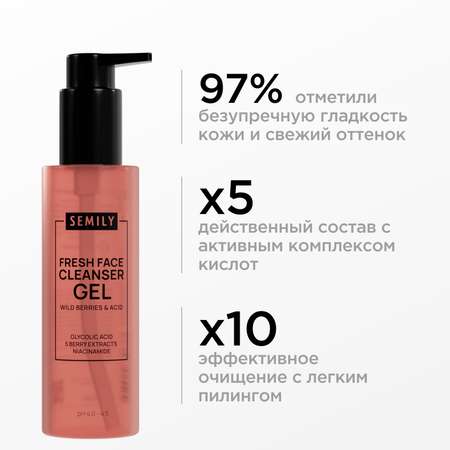 Гель SEMILY Очищающий