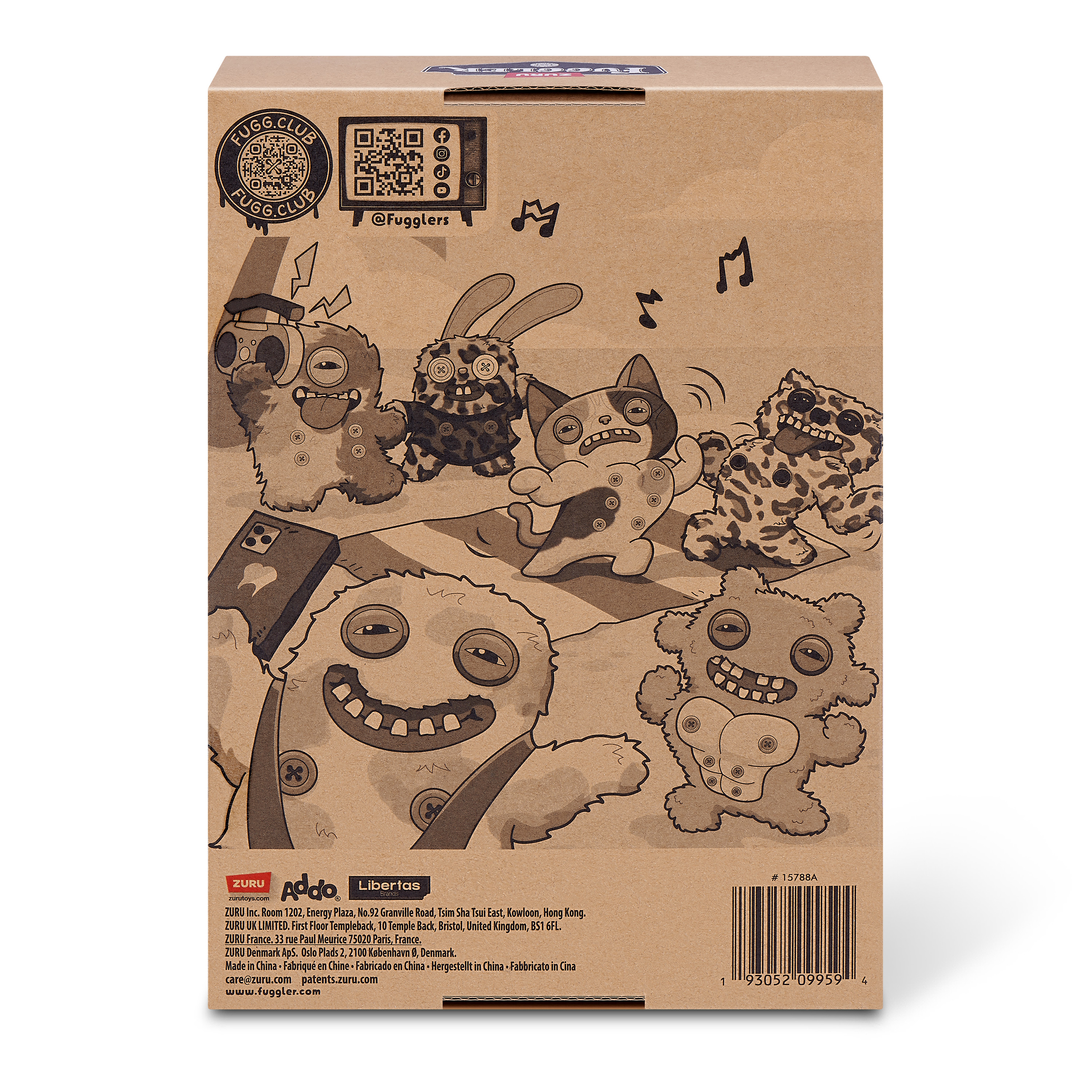 Мягкая игрушка Zuru FUGGLER Оторвы Морщулик - фото 8