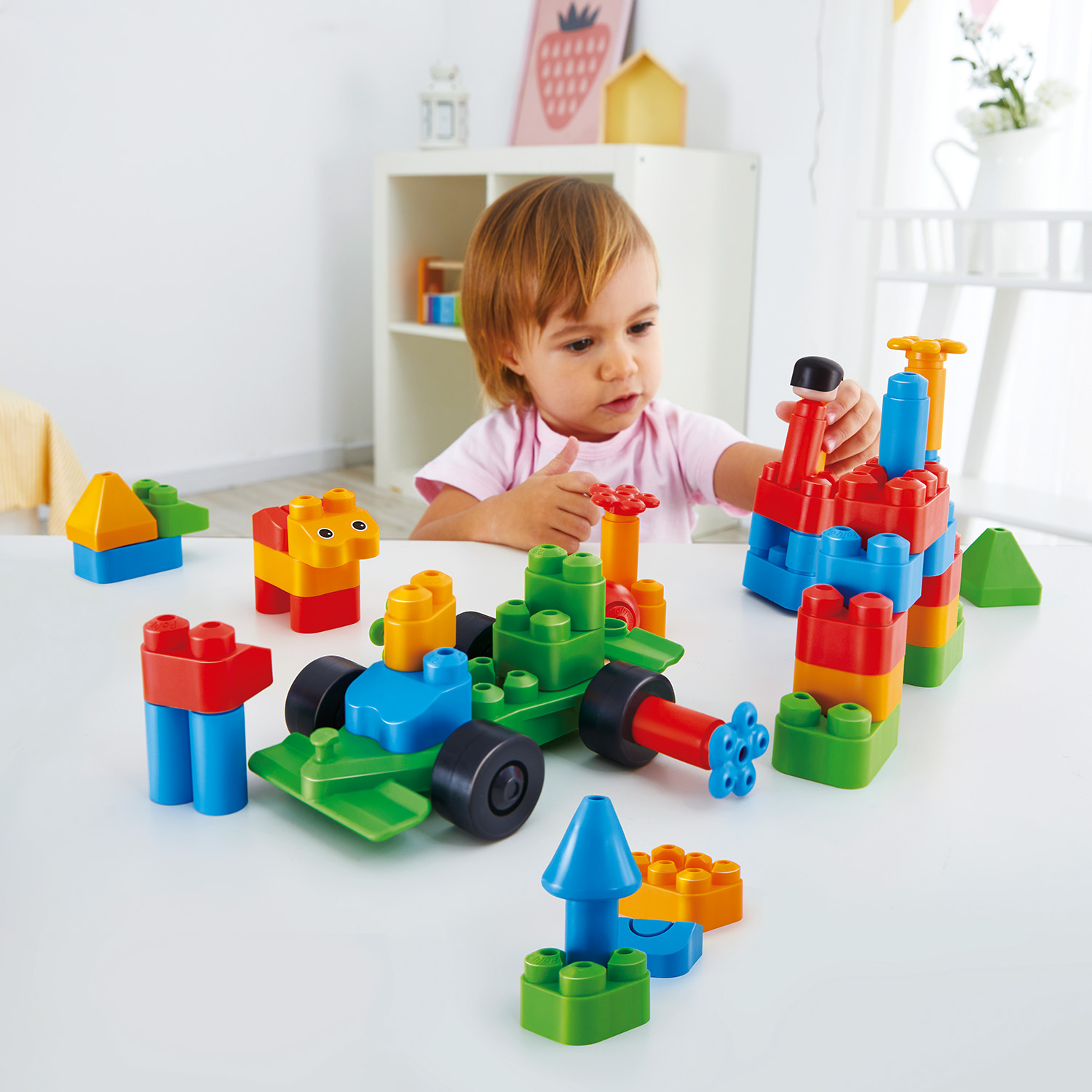 Конструктор Hape из мини-блоков 50 дет. - фото 3