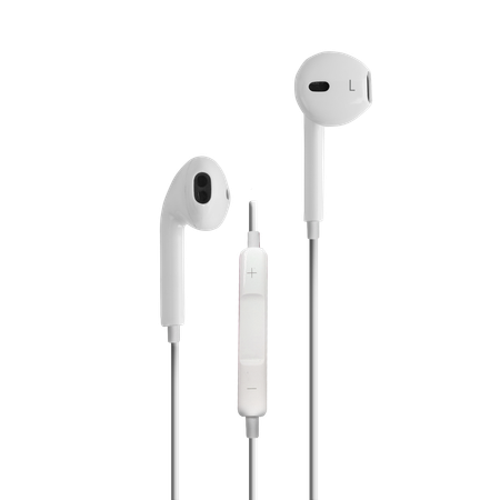 Наушники с микрофоном GAL GAL белый HM-060WT