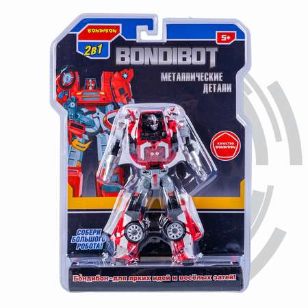 Фигурка Bondibon трансформер Робот Машина 2в1