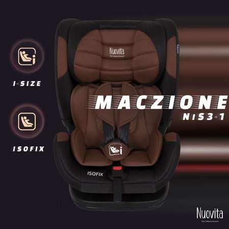 Автокресло Nuovita Isofix 1/2/3 (9-36 кг)