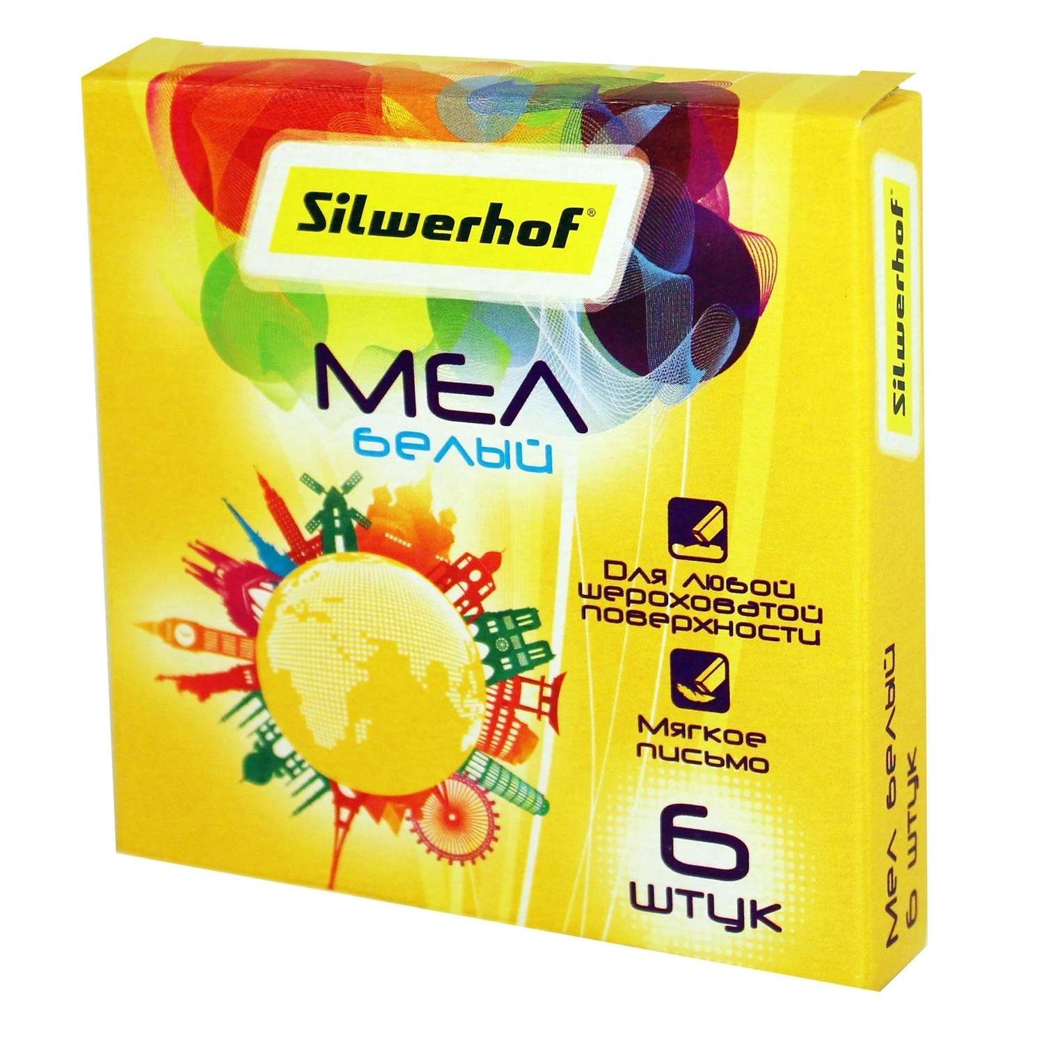 Мел сухой Silwerhof 6 шт. - фото 1