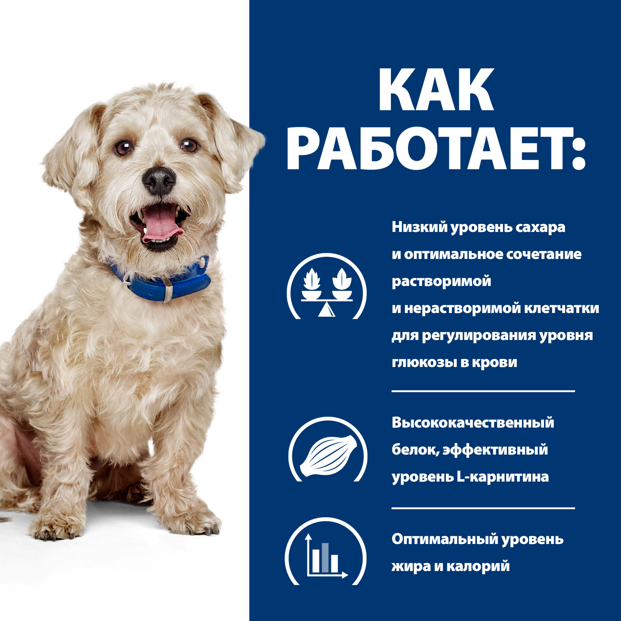 Корм для собак Hills 370г Prescription Diet w/d диетический при поддержании веса и сахарном диабете с курицей - фото 3