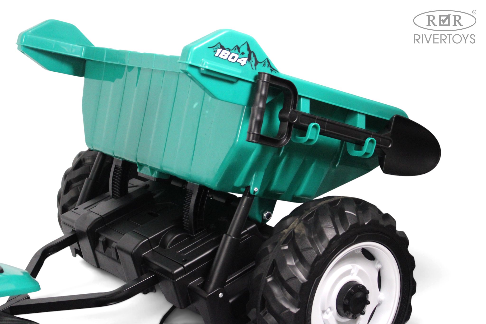 Электромобиль RIVERTOYS М505БХ-GREEN С пультом ДУ - фото 12