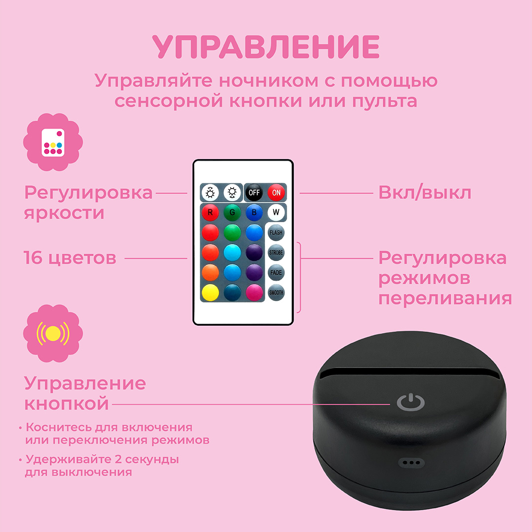Ночник My Melody Май Мелоди малышка - фото 7