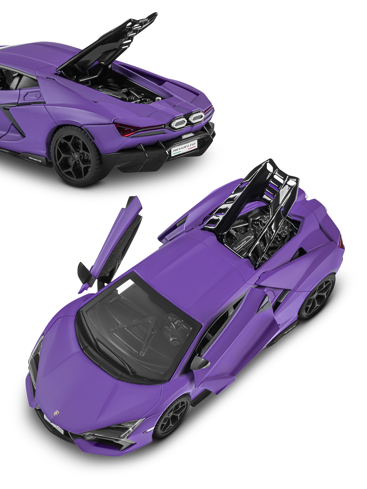 Автомобиль АВТОпанорама Lamborghini Revuelto 1:32 JB1251733 - фото 18