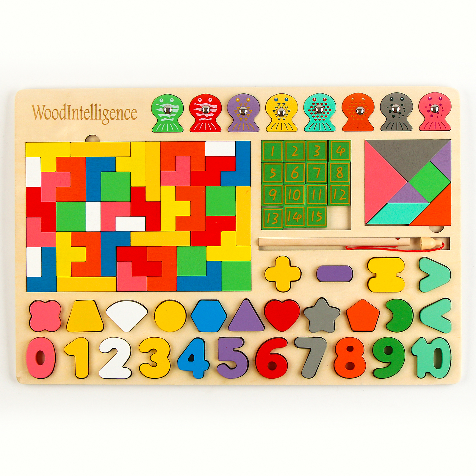 Настольная игра IQ-ZABIAKA развивающая, 6 в 1 - фото 1