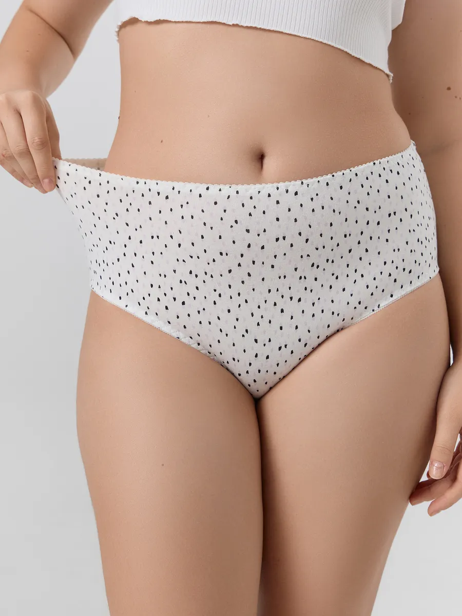 Трусы 3 шт Mark Formelle (Марк Формэль) 412075-3/мазки на молочном - фото 4