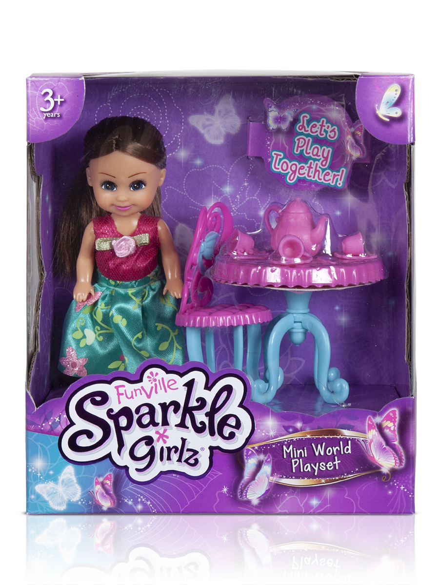 Кукла мини Zuru Sparkle Girlz SG29095//бирюзовый - фото 2