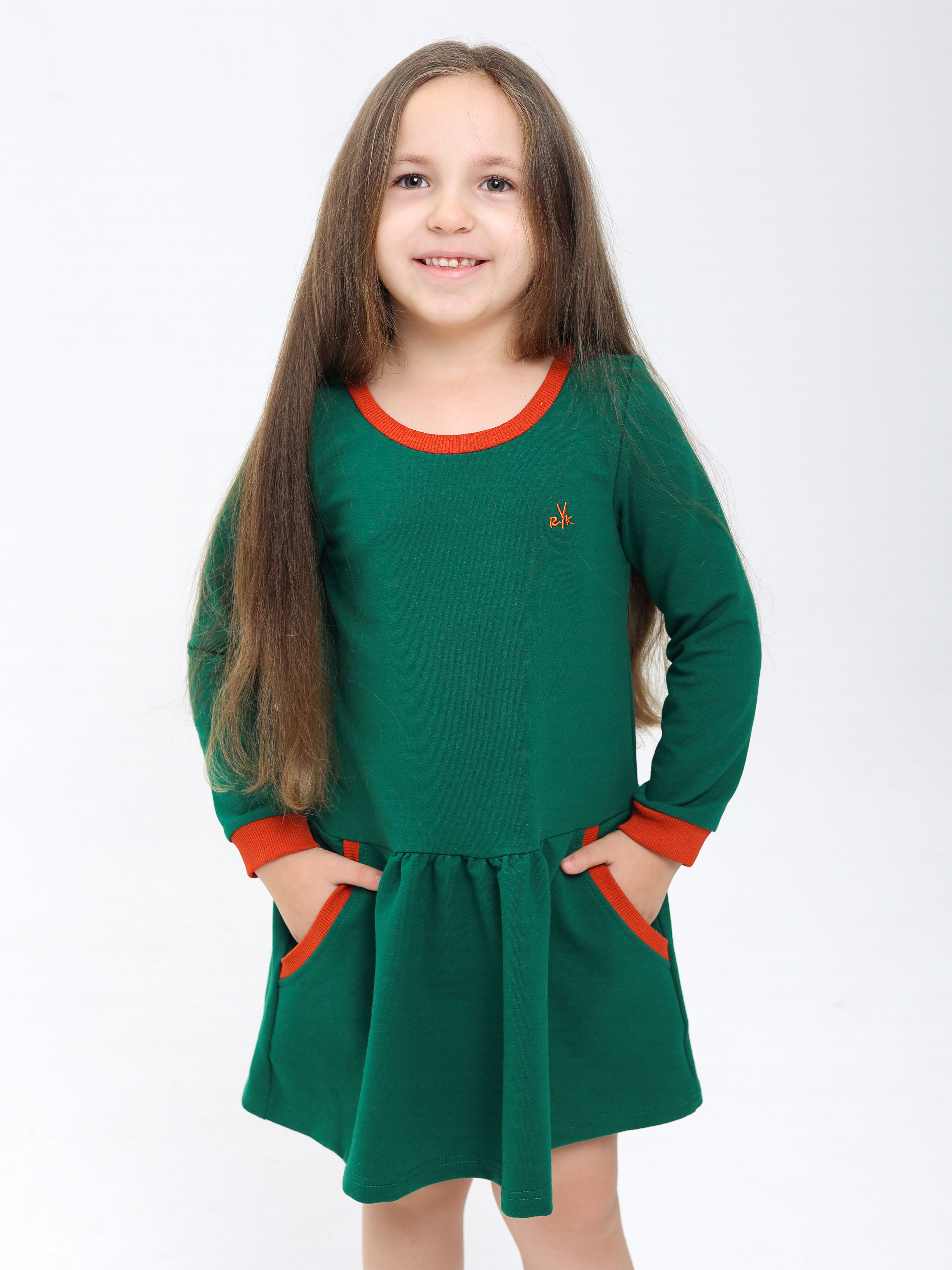 Платье RobyKris 27-9286-25/зел - фото 1