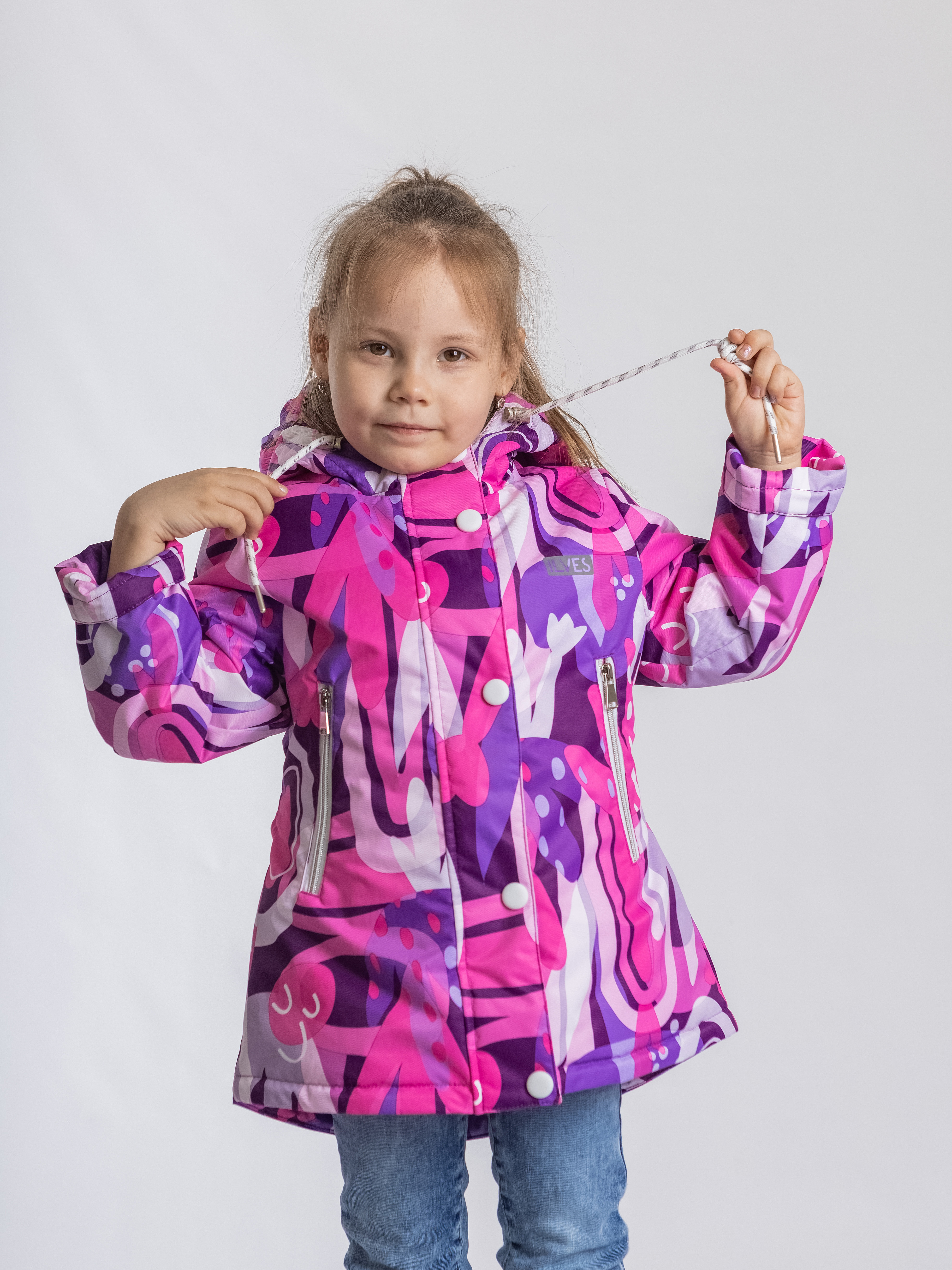 Куртка ILVES ILV-A-185/2 бордовый/фиолетовый - фото 7