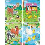 Пазл Larsen милые животные 10 элементов классический