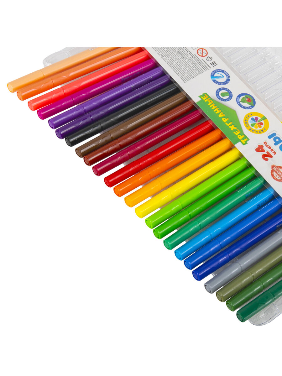 Фломастеры Brauberg 24 шт. - фото 10