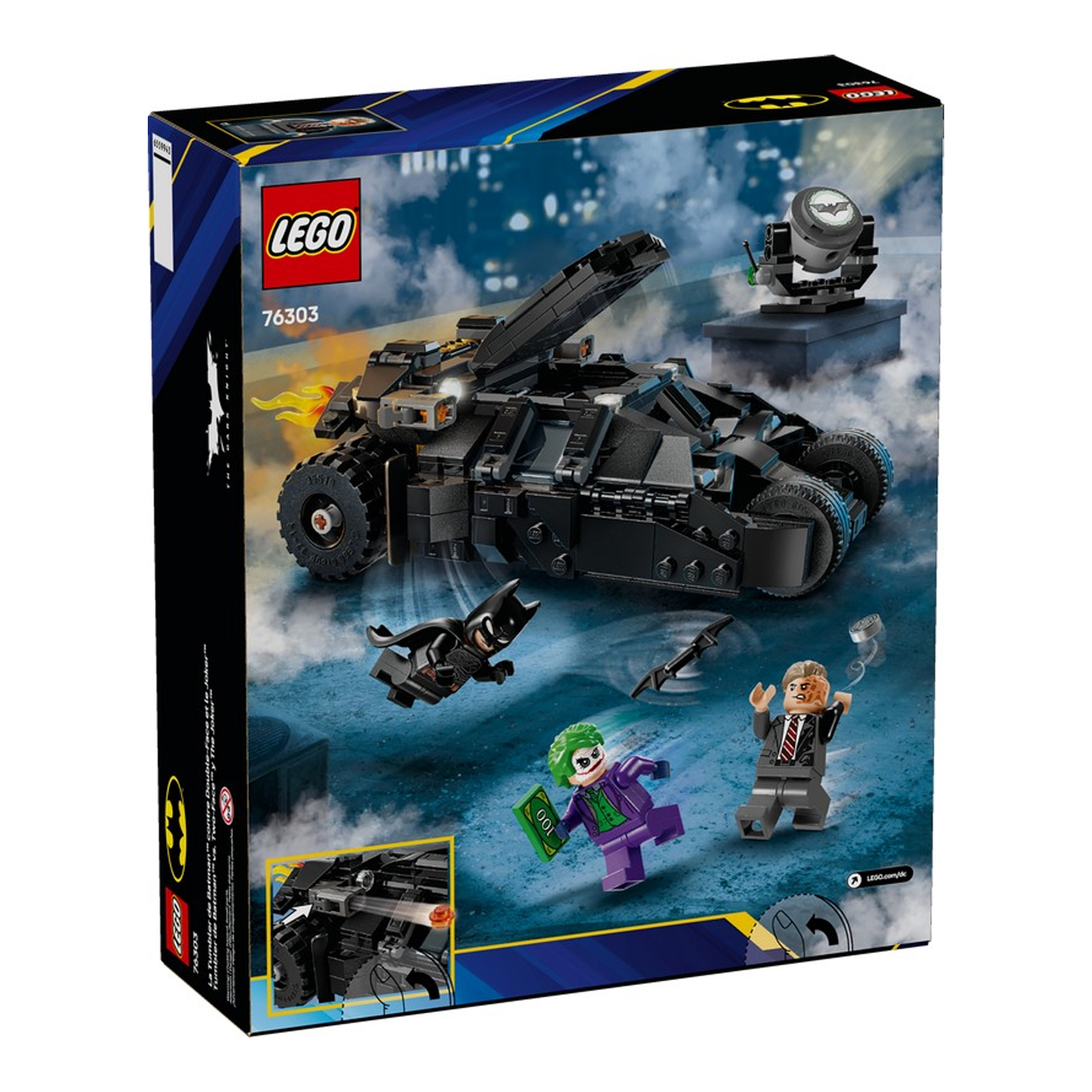Конструктор LEGO DC Super Heroes Тумблер Бэтмена против Джокера 429 дет. - фото 10