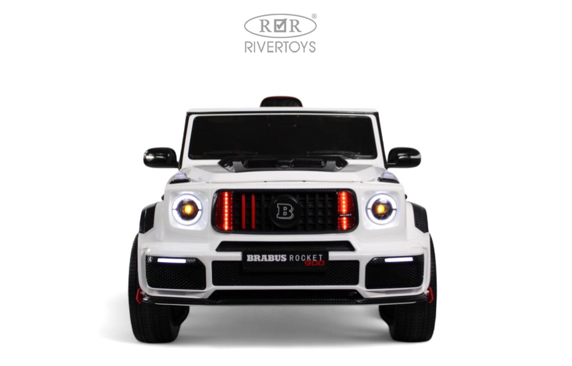 Электромобиль RIVERTOYS Mercedes Z777ZZ-WHITE С пультом ДУ - фото 2