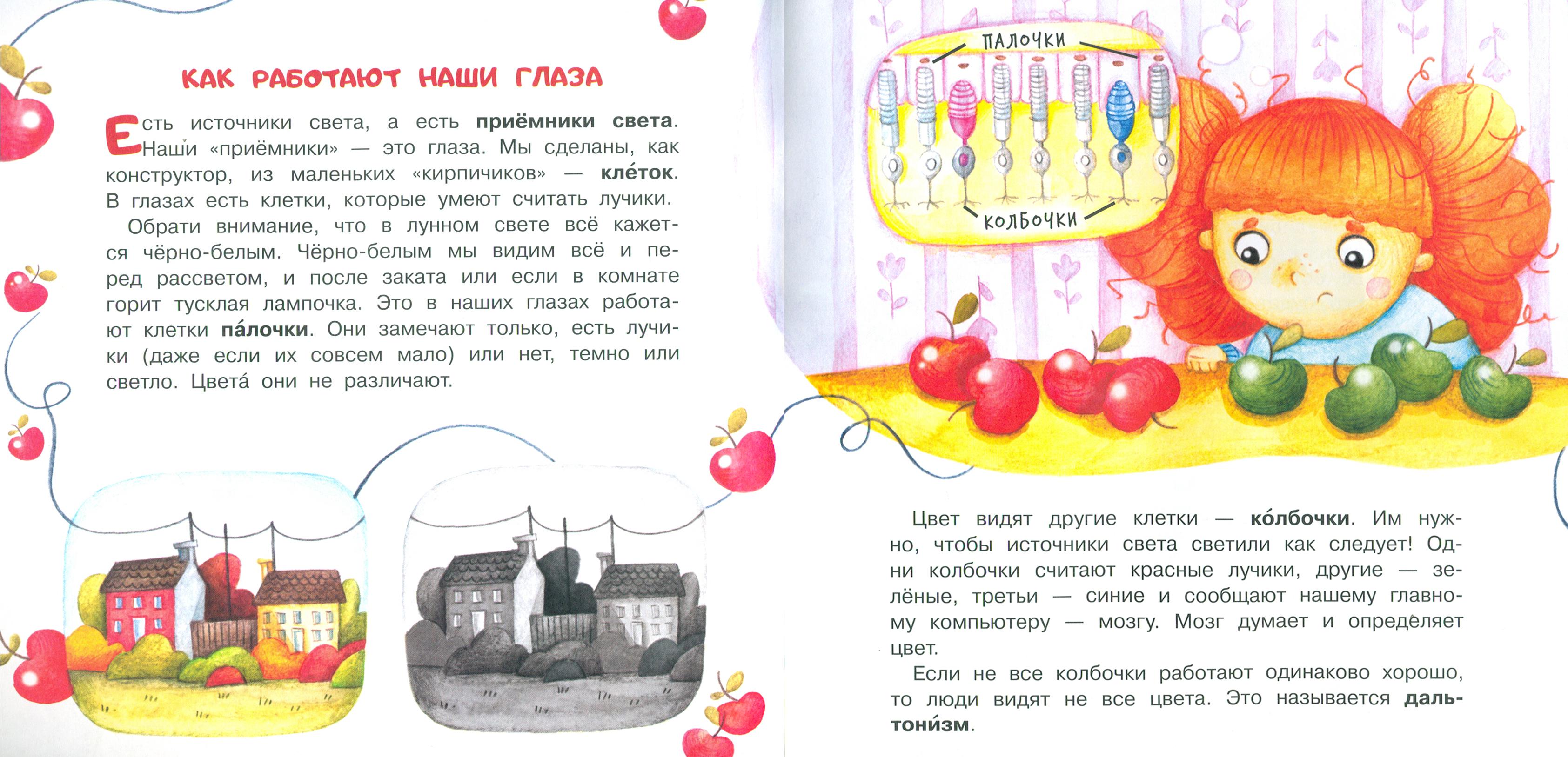 Книга Качели О свете цвете и зрении Оптика для малышей - фото 3