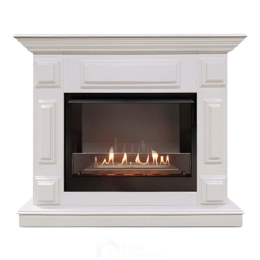 Изображение товара Каминокомплект Хорошие Камины Юпитер Белый с очагом Firelight BFP/P-2520 Изображение товара Каминокомплект Хорошие Камины Юпитер Белый с очагом Firelight BFP/P-2520