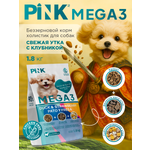 Корм сухой для собак PINK MEGA 3 Утка с клубникой 1.8 кг