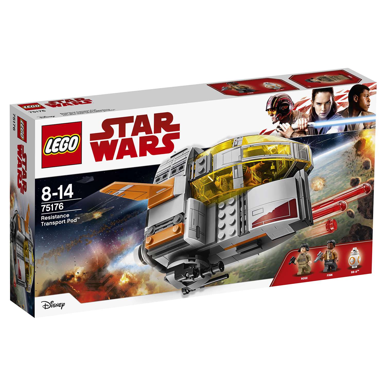 Конструктор LEGO Star Wars Корабль Сопротивления блочный - фото 2