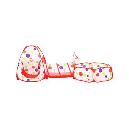 Палатка игровая Рыжий кот С туннелем / 290х120х96см / Арт. YS0411891