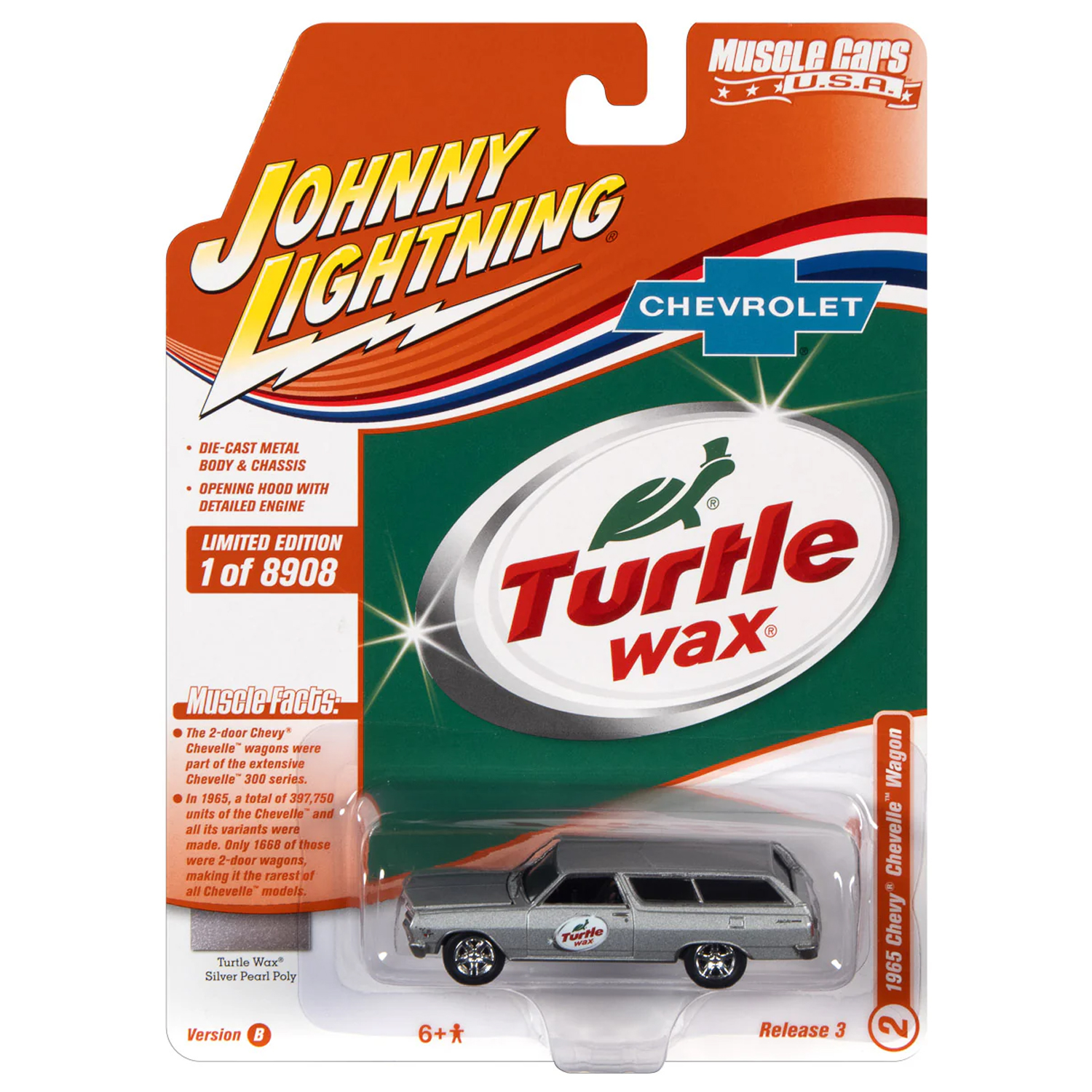 Автомобиль Johnny Lightning 1:64 JLMC027B-R3-N2 - фото 4