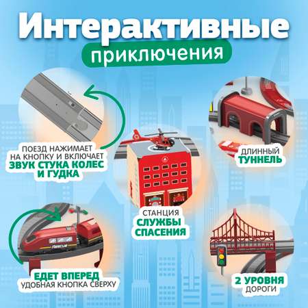 Набор железнодорожный InterCity