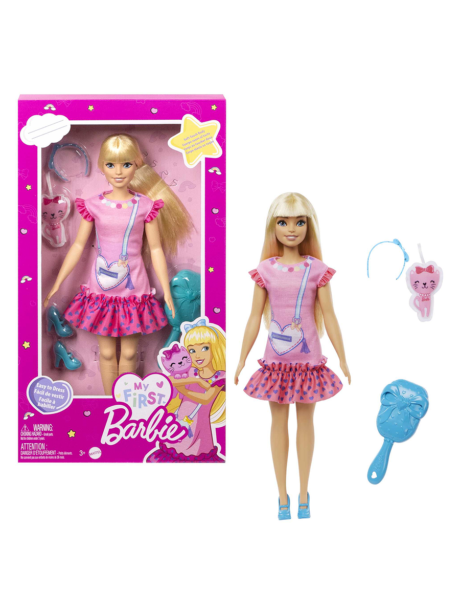 Кукла модельная Barbie My first Barbie Малибу высота 34 см HLL19 - фото 8