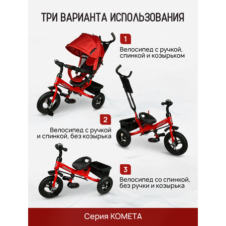Трехколесный велосипед Velobibi 10 дюймов