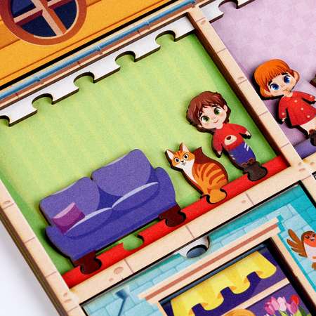 Настольная игра Лесная мастерская Дом