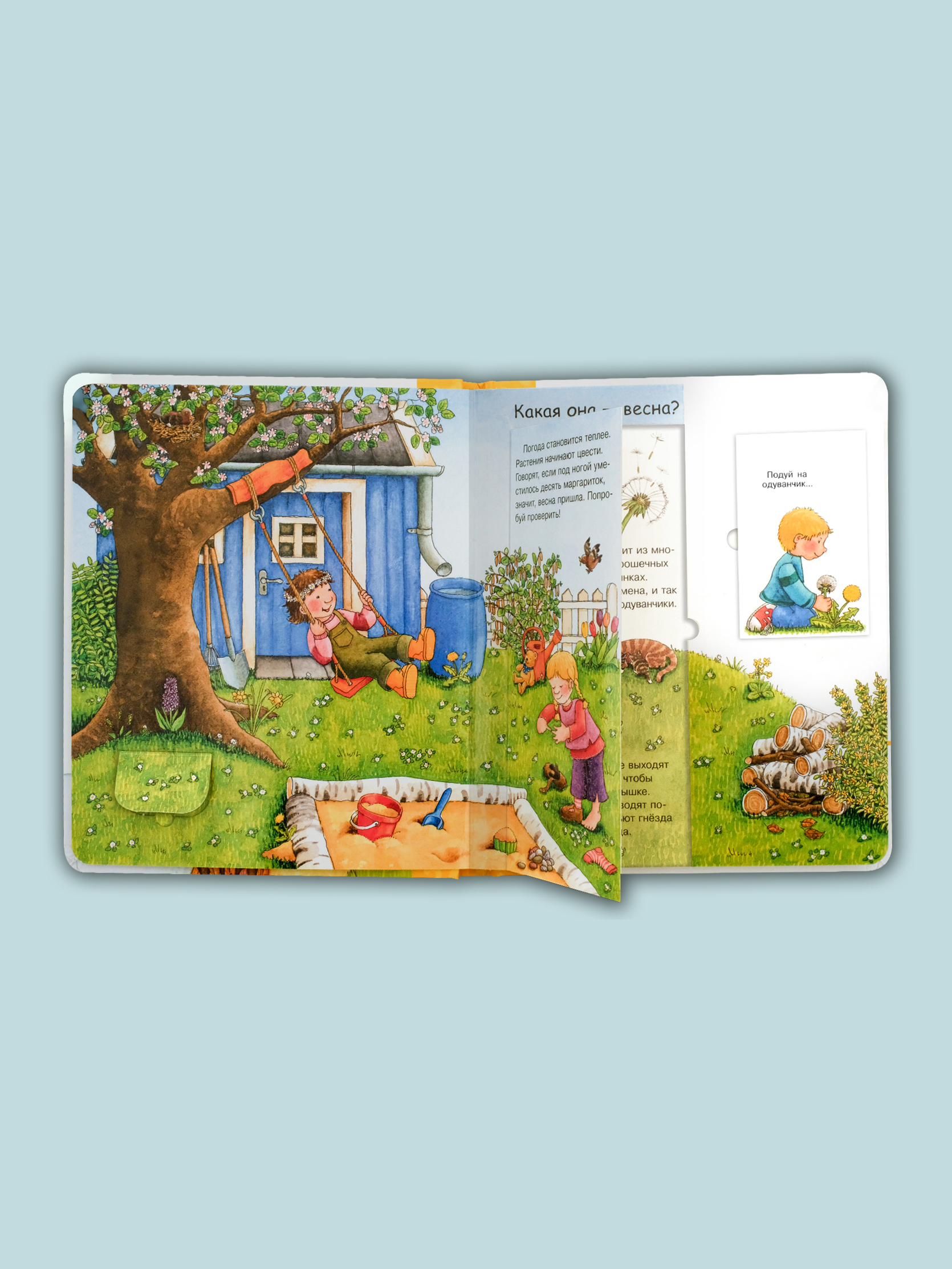 Книга Омега-Пресс Энциклопедия для малышей с окошками Времена года - фото 10