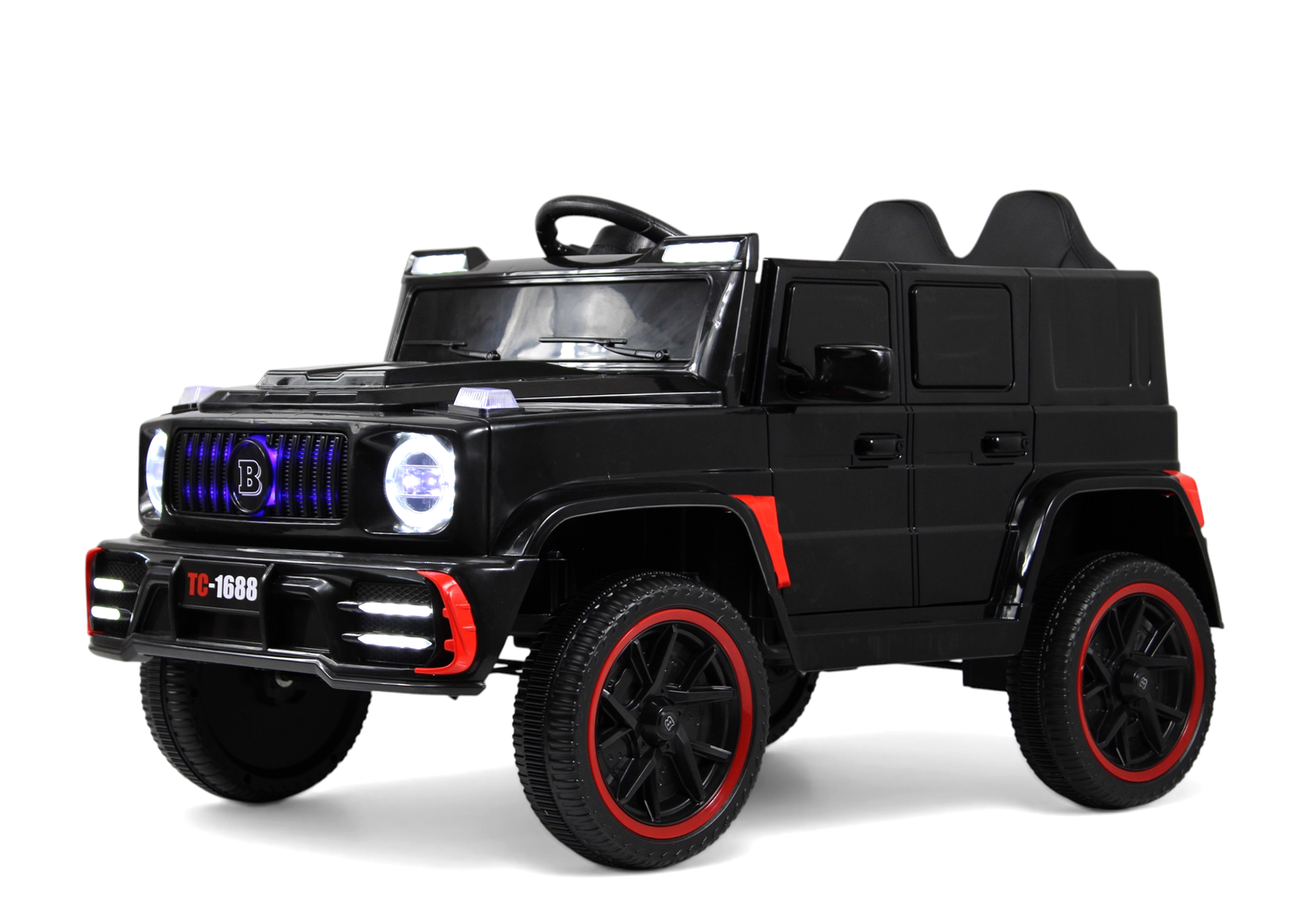 Электромобиль RIVERTOYS Mercedes Z111VO-BLACK С пультом ДУ - фото 2