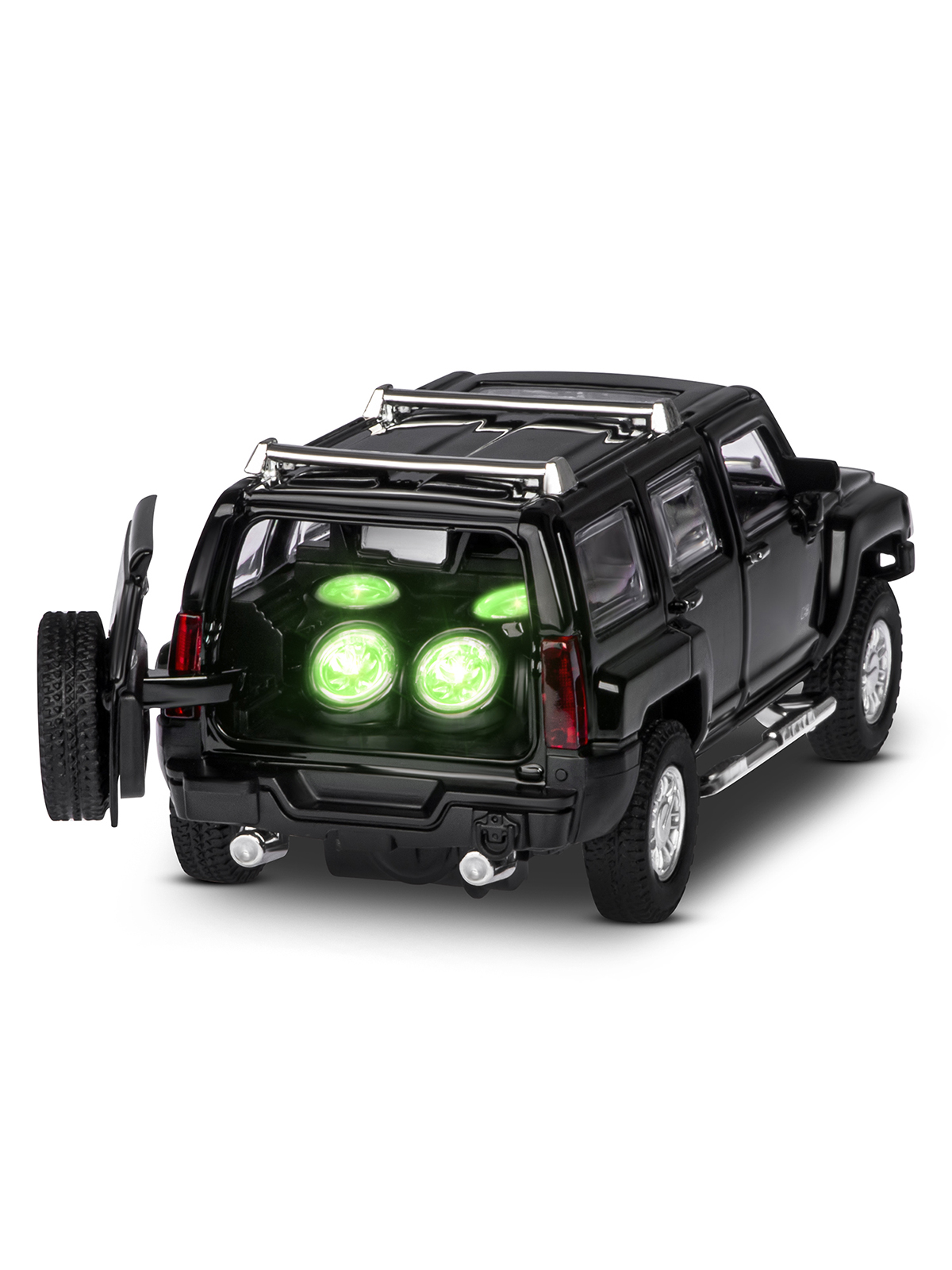 Внедорожник АВТОпанорама Hummer H3 1:32 JB1251156 - фото 12