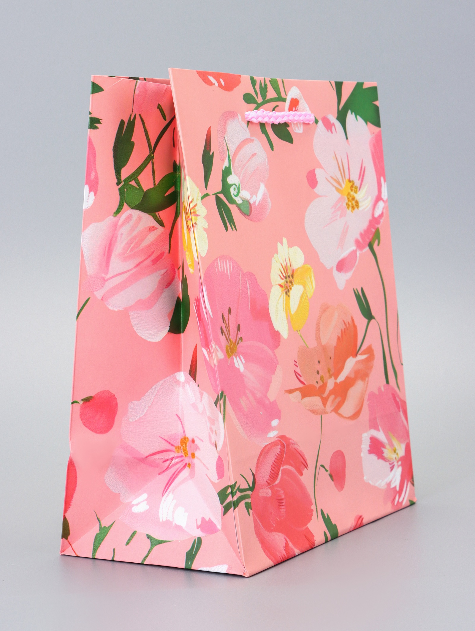 Пакет подарочный Арт и Дизайн Цветочное счастье 18 х 223 х 10 см - фото 2
